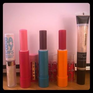 Maybelline Baby Lips balms & glosses (Lot of 5)